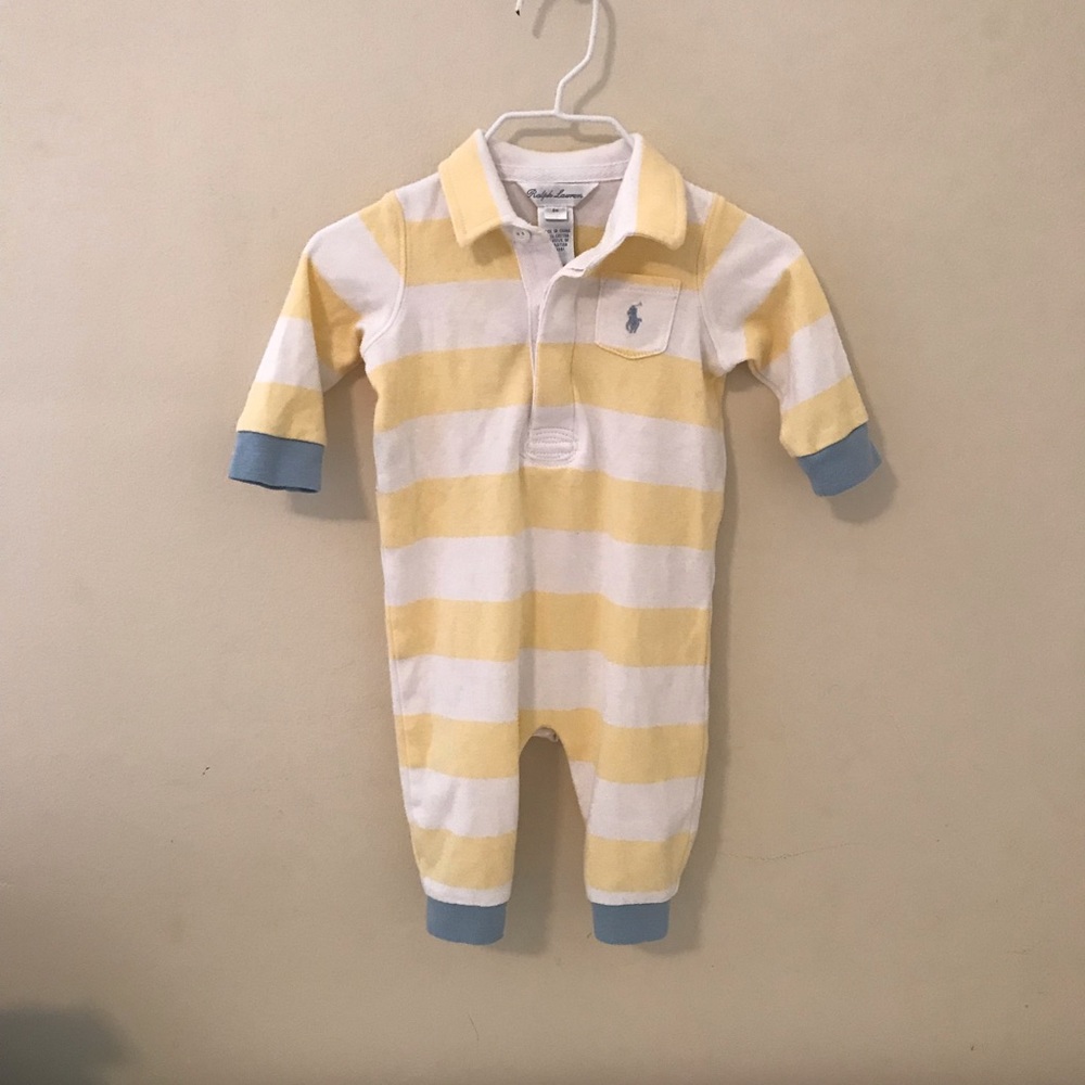 Ralph Lauren Polo Rugby Stripe One Piece